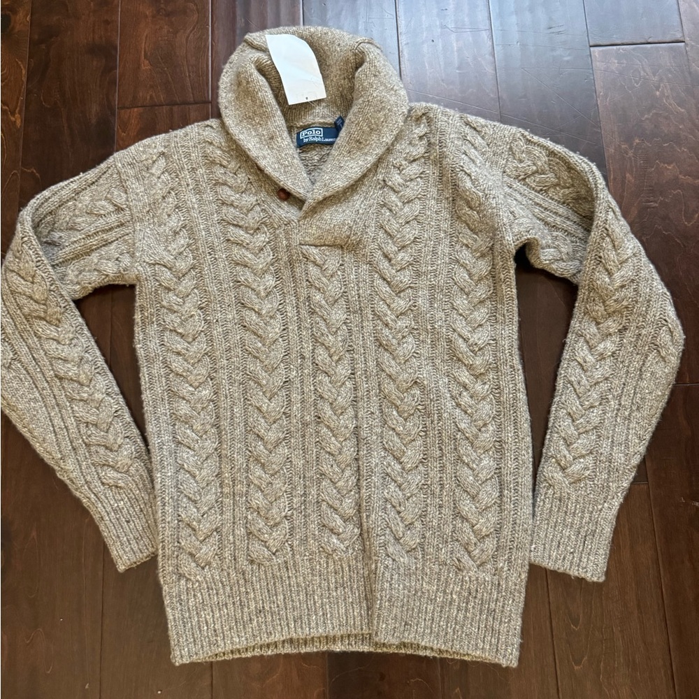 Polo knit sweater for men brand new!